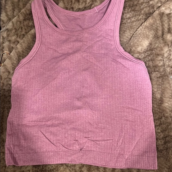 Pink Racerback Tank Top - Picture 3 of 3